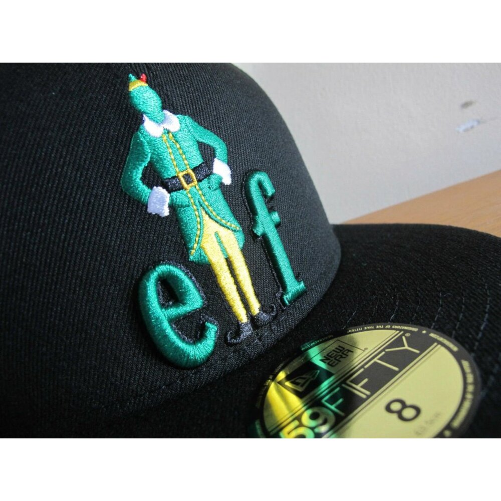 New Era x Buddy The Elf 59FIFTY 5950 Fitted Cap sz 8 hat christmas will ferrell